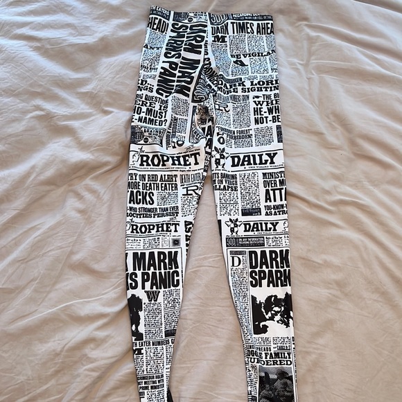 Medium Black Milk Deathly Hallows Leggings - Picture 3 of 3